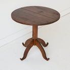 Petite Pedestal Side Table - elsie green - furniture