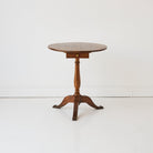 Petite Pedestal Side Table - elsie green - furniture