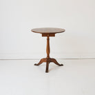 Petite Pedestal Side Table - elsie green - furniture