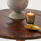 Petite Pedestal Side Table - elsie green - furniture