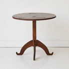 Petite Pedestal Side Table - elsie green - furniture