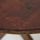 Petite Pedestal Side Table - elsie green - furniture