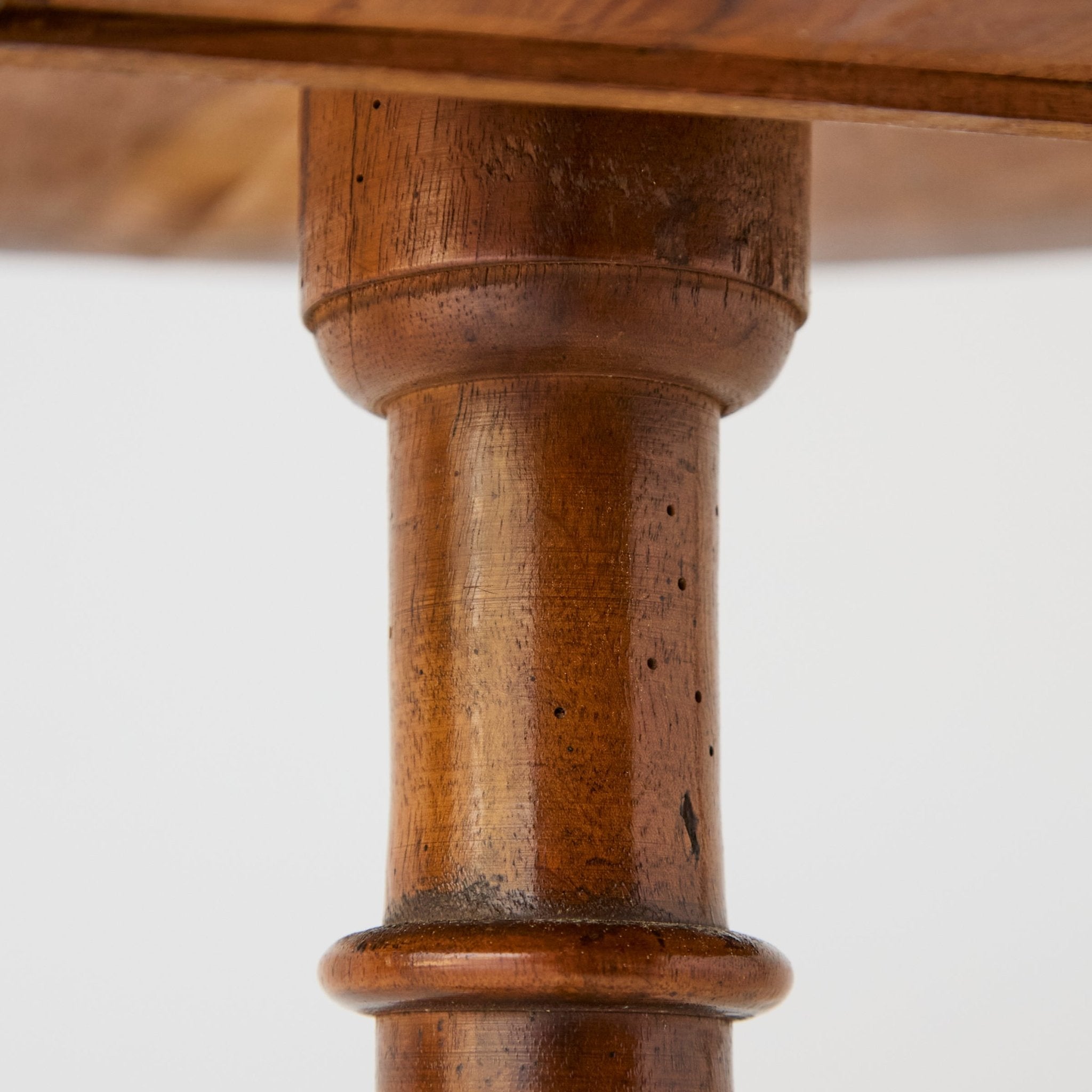 Petite Pedestal Side Table - elsie green - furniture