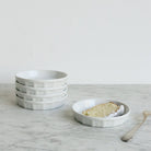 Petite Porcelain Tart Mold Set Of 5 - elsie green - The French Kitchen