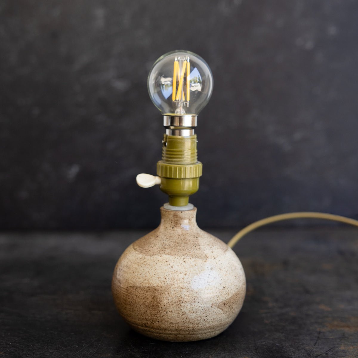 Petite Sandstone Lamp - elsie green - decor