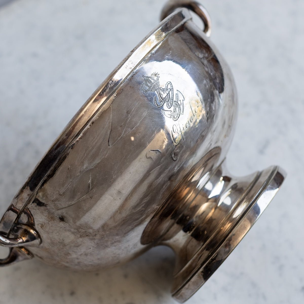 Petite Silver Champagne Bowl - elsie green - the french kitchen