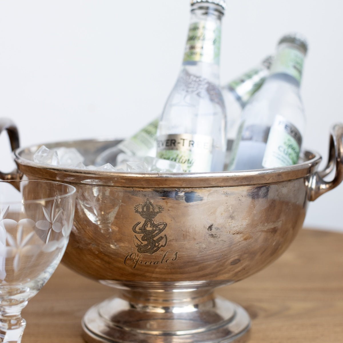 Petite Silver Champagne Bowl - elsie green - the french kitchen