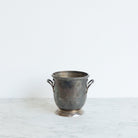 Petite Silver Ice Bucket With Pair of Flutes - elsie green - the french kitchen