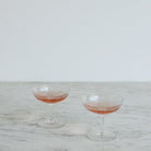 Petite Silver Ice Bucket With Pair of Petite Coupes - elsie green - The French Kitchen