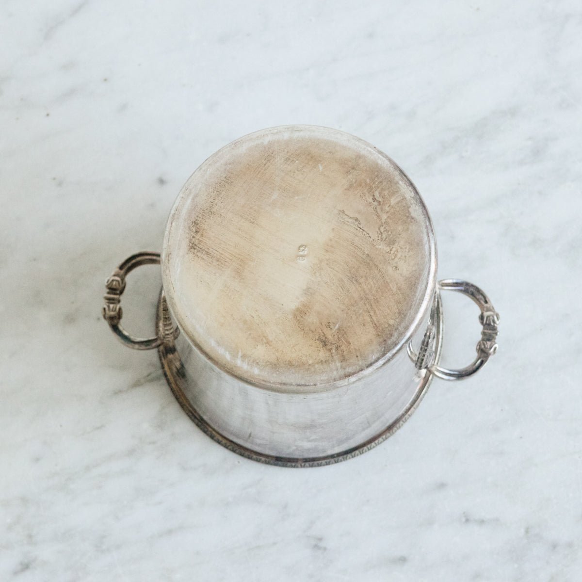 Petite Silver Ice Bucket With Pair of Petite Coupes - elsie green - The French Kitchen