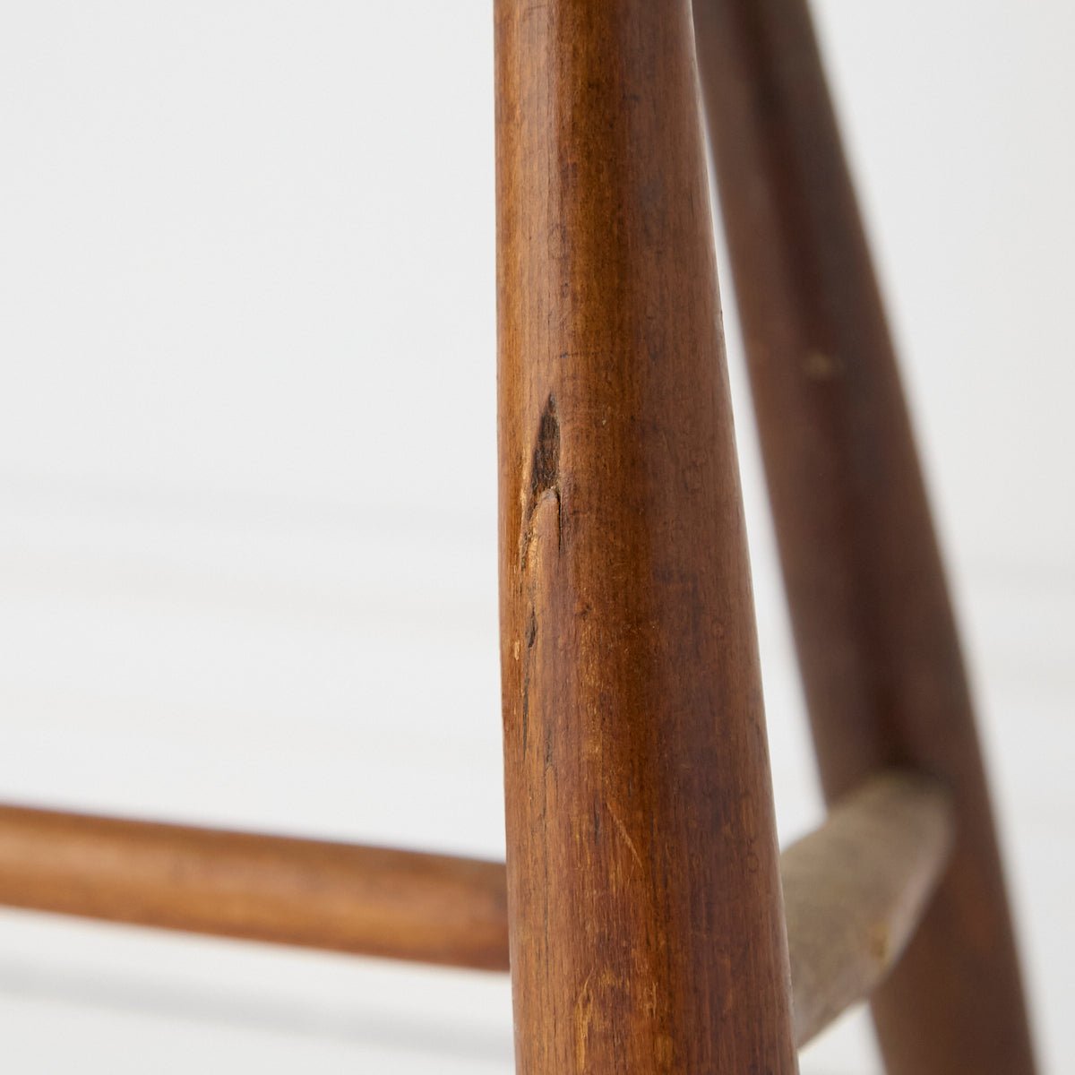 Petite Spindle Stool - elsie green - furniture