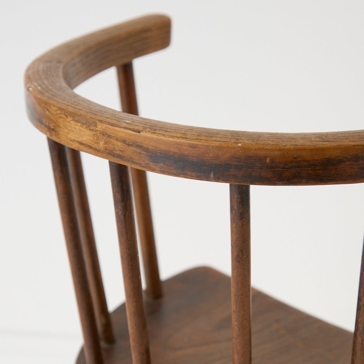 Petite Spindle Stool - elsie green - furniture