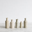 Petite Stoneware Bottle Set of 5 - elsie green - The French Kitchen