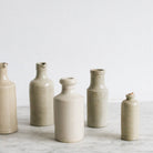 Petite Stoneware Bottle Set of 5 - elsie green - The French Kitchen