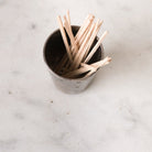 Petite Stoneware Bowl with Christofle Match Caddy - elsie green - French Kitchen