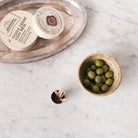Petite Stoneware Bowl with Christofle Match Caddy - elsie green - French Kitchen