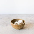 Petite Stoneware Bowl with Christofle Match Caddy - elsie green - French Kitchen