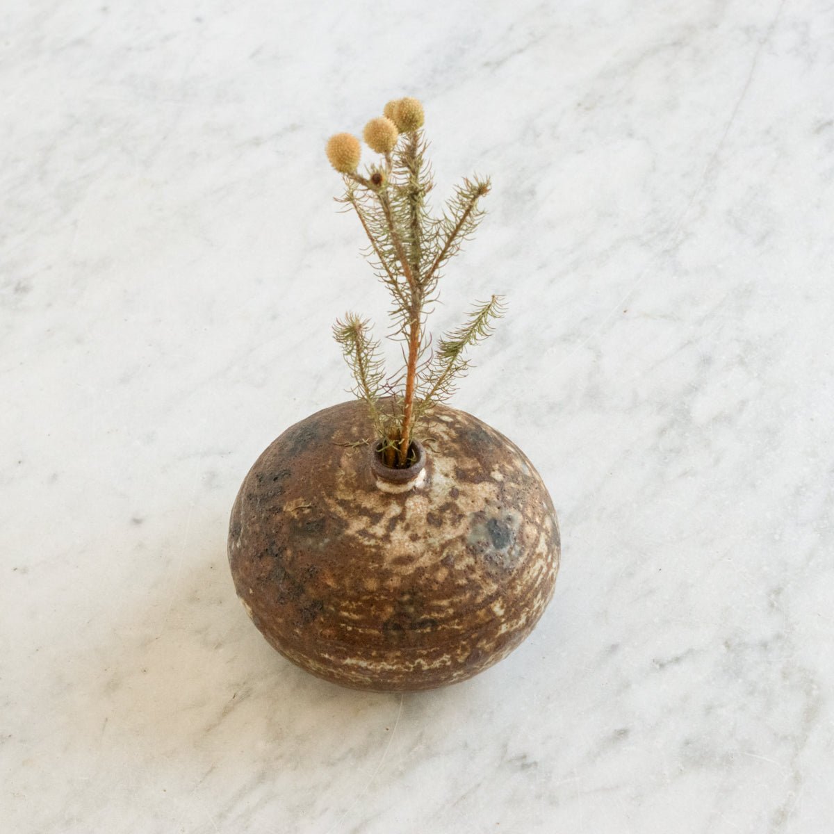 Petite Stoneware Bud Vase - elsie green - decor