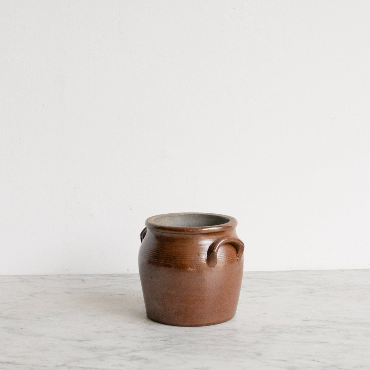 Petite Stoneware Crock | Brown - elsie green - The French Kitchen