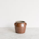 Petite Stoneware Crock | Brown - elsie green - The French Kitchen
