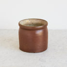 Petite Stoneware Crock with Handle - elsie green - the french kitchen