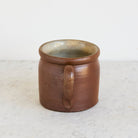 Petite Stoneware Crock with Handle - elsie green - the french kitchen
