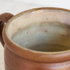 Petite Stoneware Crock with Handle - elsie green - the french kitchen