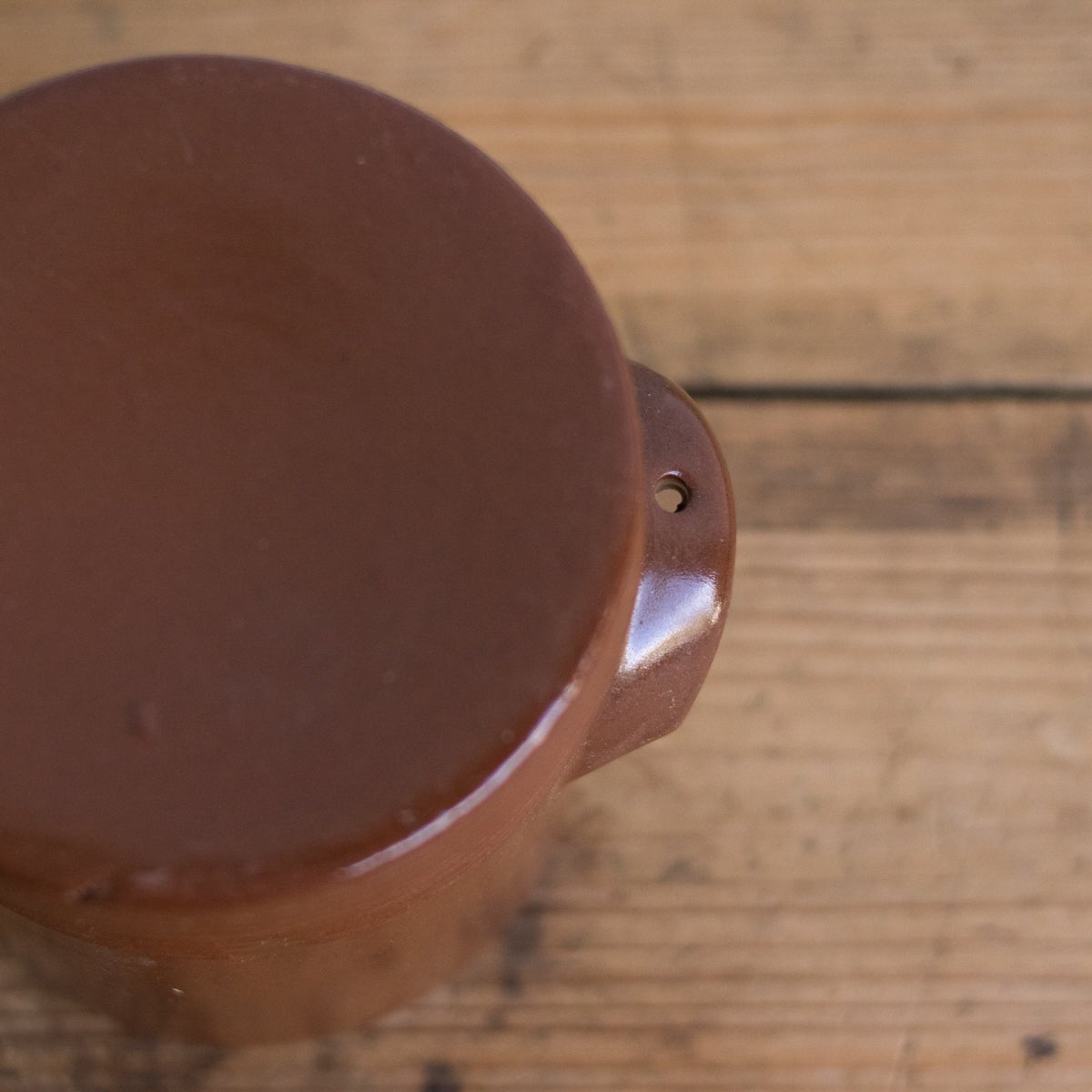 Petite Stoneware Crock With Lid | Brown - elsie green - The French Kitchen