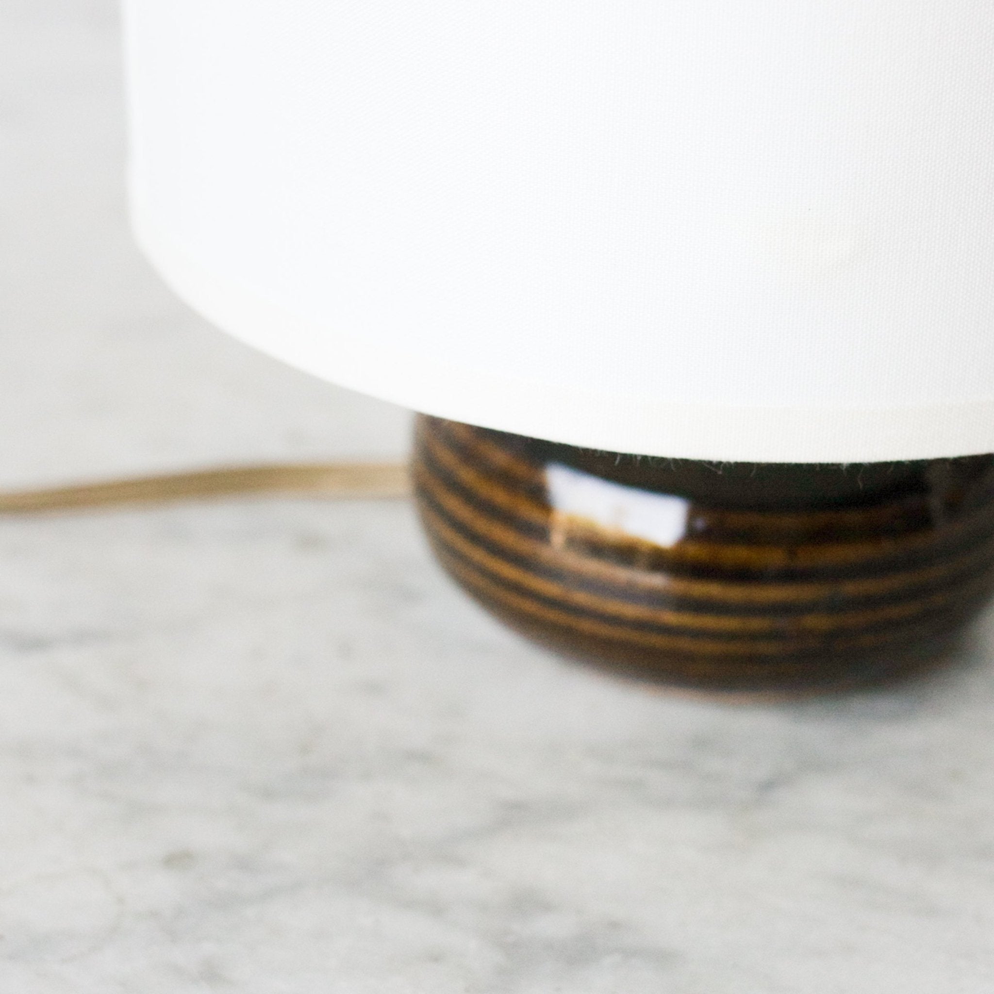 Petite Stoneware Lamp | Signed by Artist - elsie green - decor