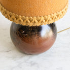 Petite Stoneware Lamp with Burlap Shade - elsie green - decor