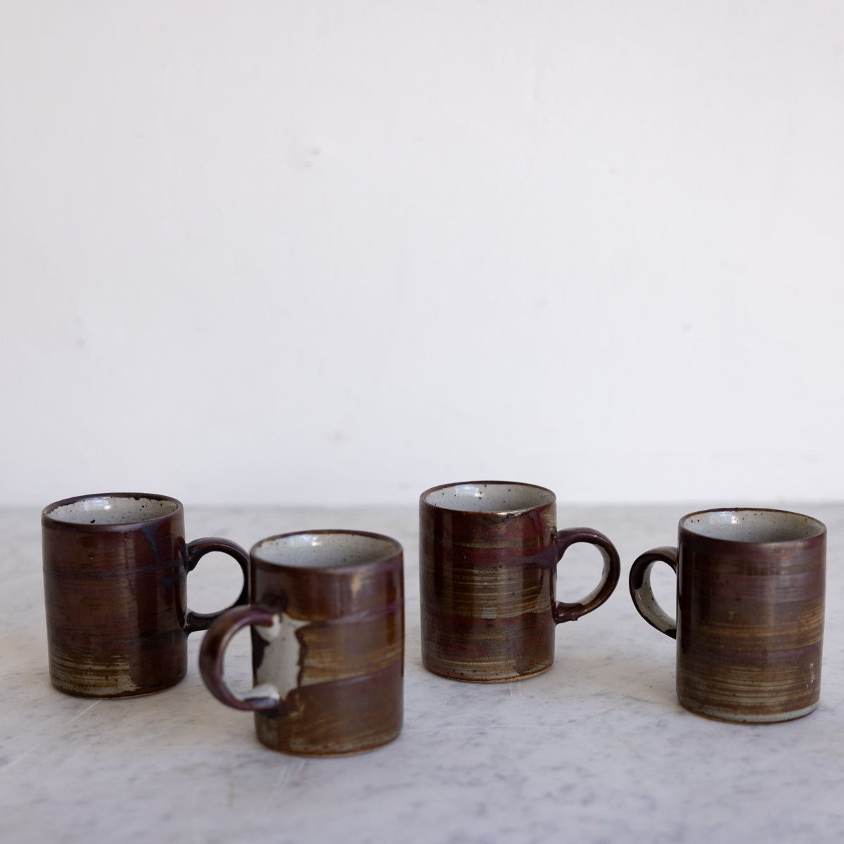 Petite Stoneware Mug Set of 4 - elsie green - the french kitchen