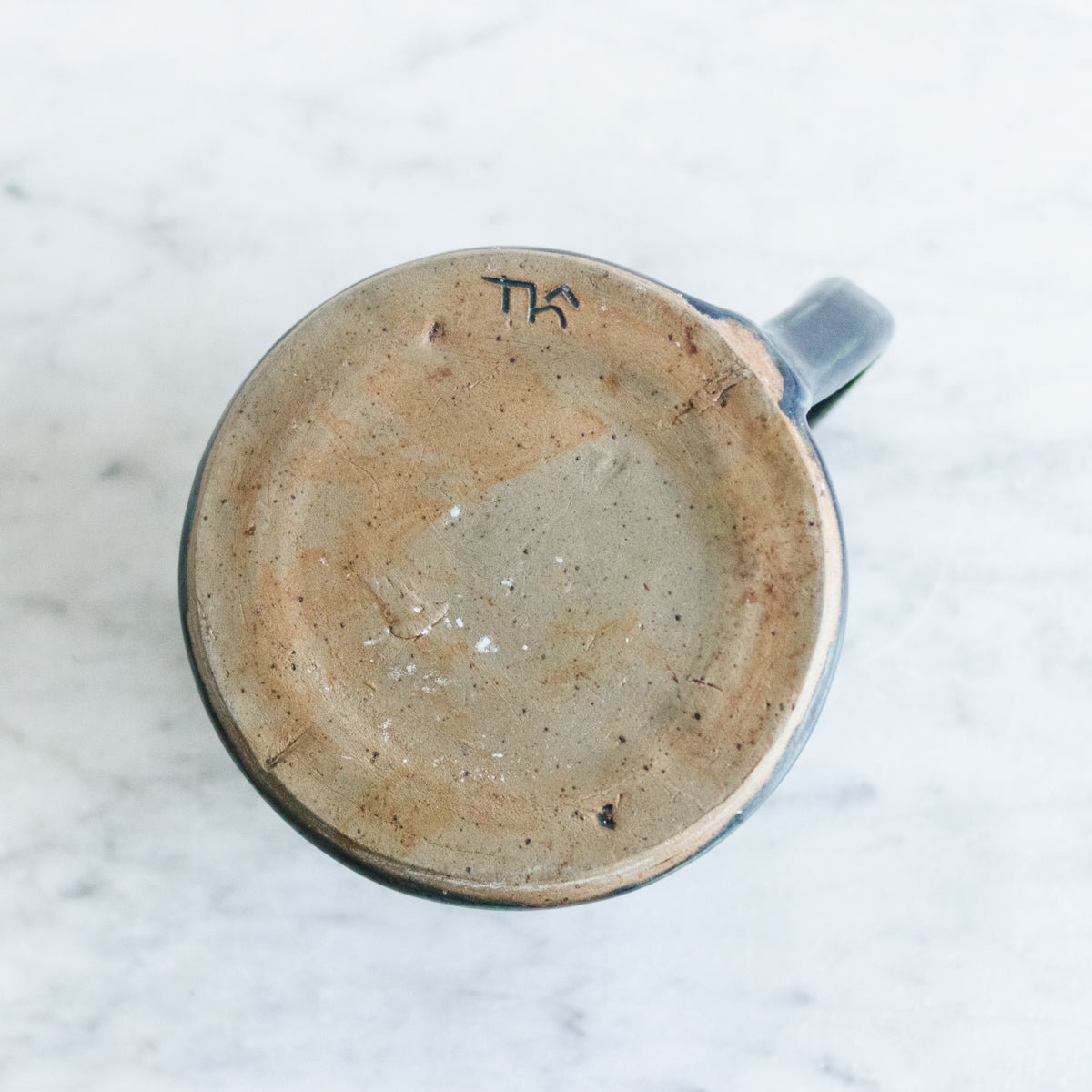 Petite Stoneware Pitcher | Signed by Artist - elsie green - the french kitchen