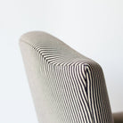 Petite Upholstered Pinafore Striped Chair - elsie green - furniture