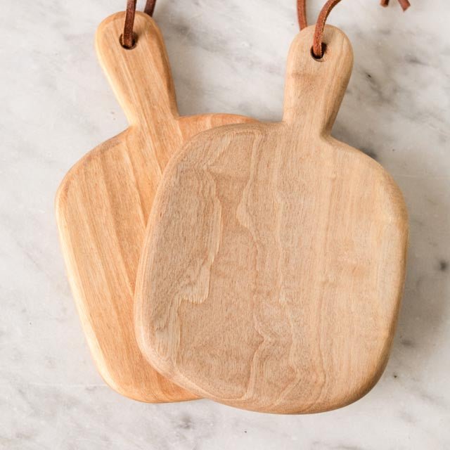 Petite Walnut Bread Board - elsie green - the french kitchen