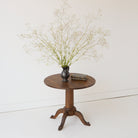 Petite Walnut Side Table - elsie green - furniture