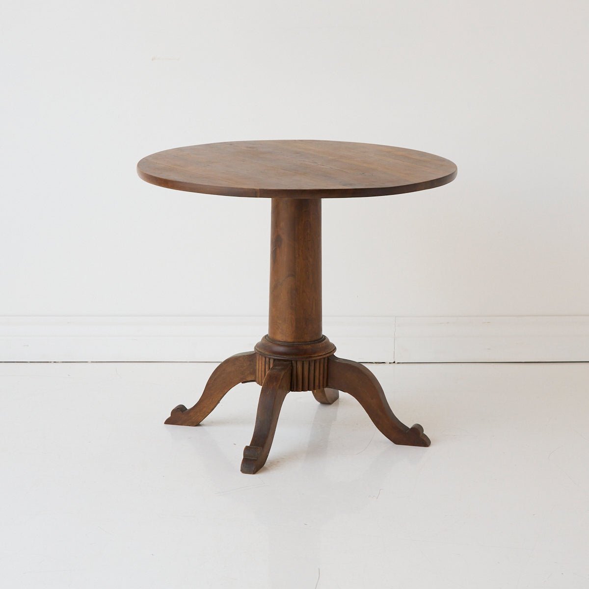 Petite Walnut Side Table - elsie green - furniture