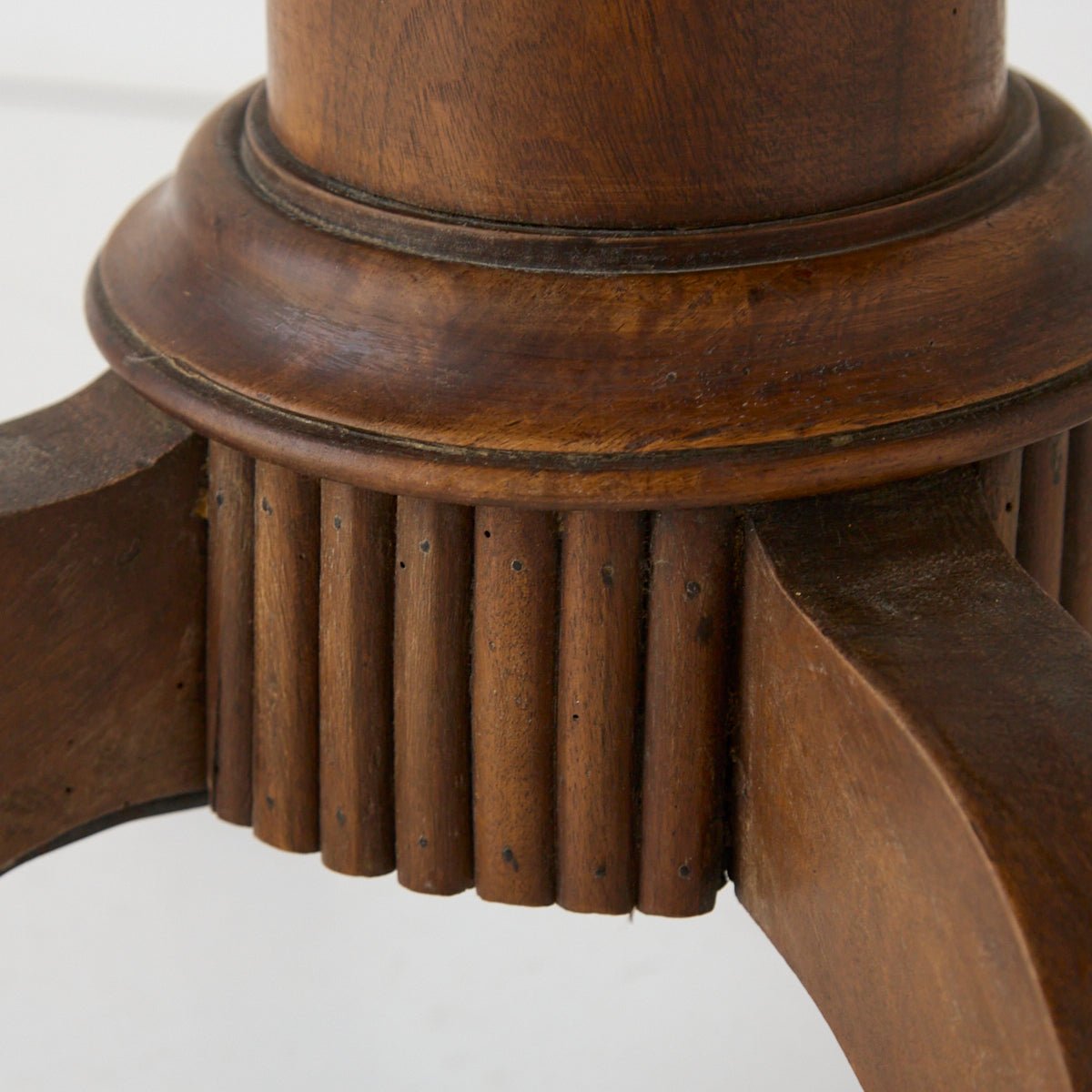 Petite Walnut Side Table - elsie green - furniture