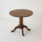 Petite Walnut Side Table - elsie green - furniture