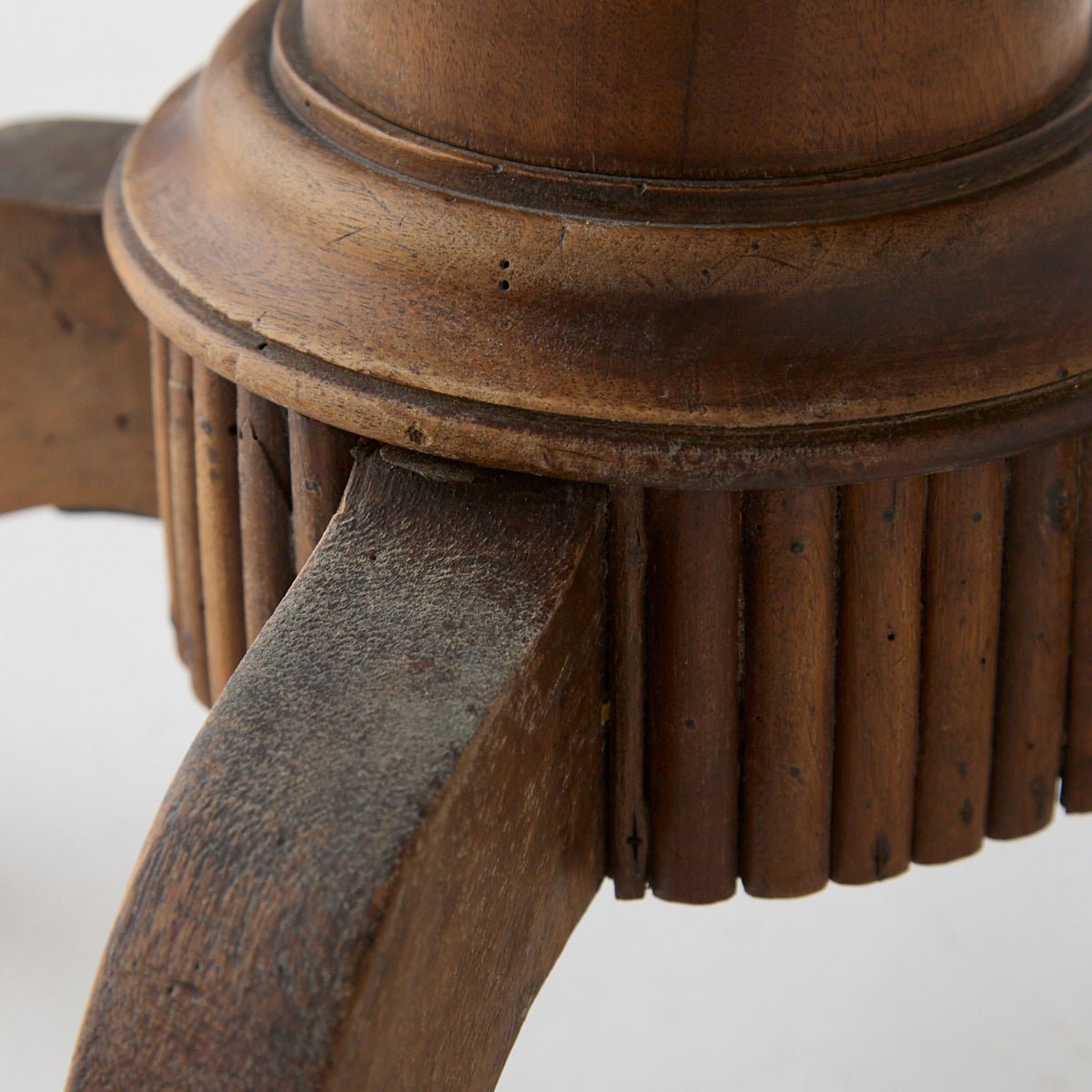 Petite Walnut Side Table - elsie green - furniture