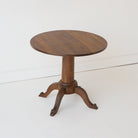 Petite Walnut Side Table - elsie green - furniture