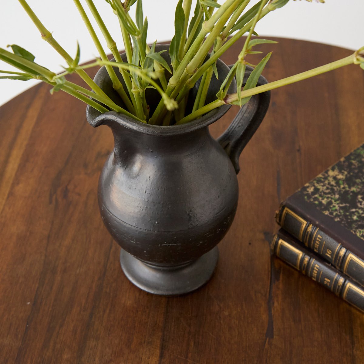 Petite Walnut Side Table - elsie green - furniture