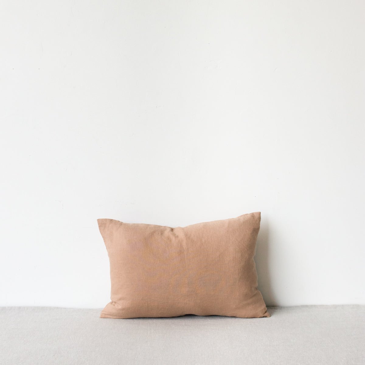 Petite Washed Linen Pillow Cover - elsie green - textiles