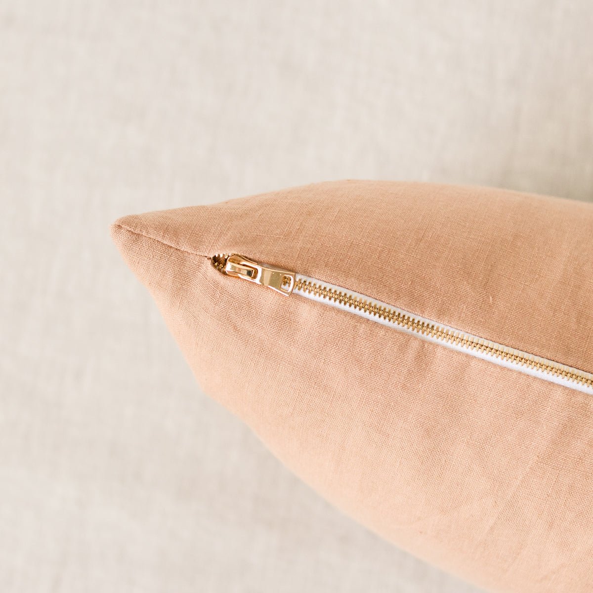Petite Washed Linen Pillow Cover - elsie green - textiles