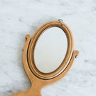 Petite Wood Vanity Mirror - elsie green - Decor