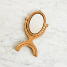 Petite Wood Vanity Mirror - elsie green - Decor