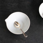 Pharmacist Mortar with Silver Spoon - elsie green - the french kitchen