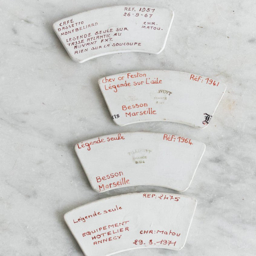 Pillyvuyt Hotel China Sample Set of 4 - elsie green - The French Kitchen