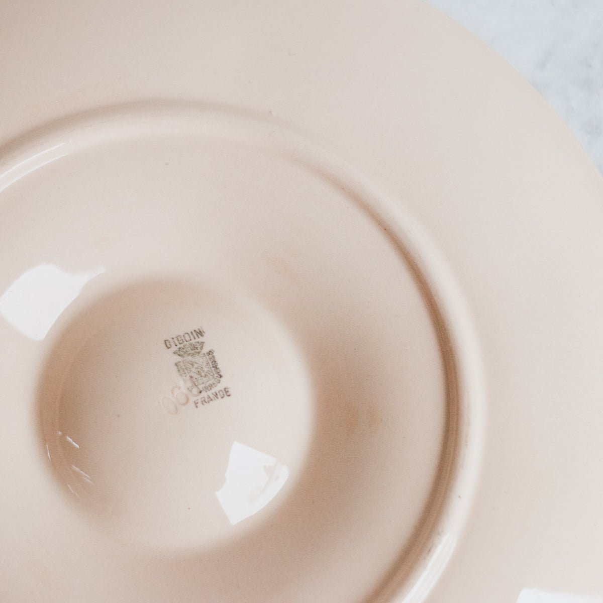 Pink Ironstone Oyster Plate Set of 4 - elsie green - The French Kitchen