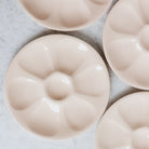 Pink Ironstone Oyster Plate Set of 4 - elsie green - The French Kitchen