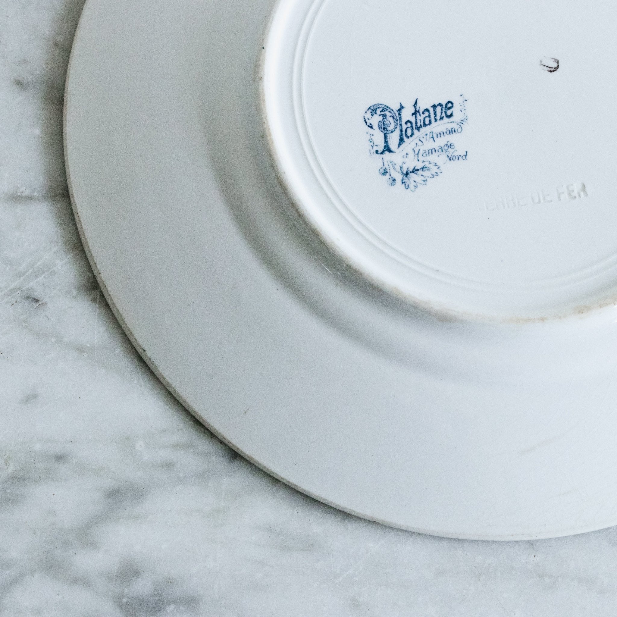 Platane Transfeware Plate Set Of 4 - elsie green - The French Kitchen